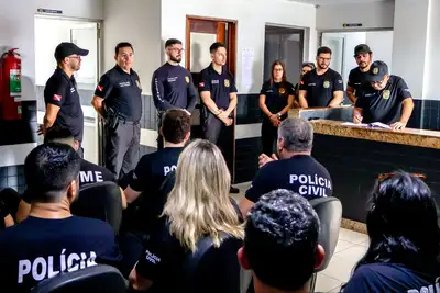 notícia: Polícia Civil integra Operação Dia do Trabalhador com reforço de efetivo em delegacias do interior