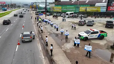 notícia: Detran inicia campanha Maio Amarelo com alerta para motociclistas na BR-316