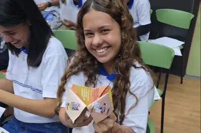 notícia: Oficina sobre Educação Fiscal na Usipaz Marabá envolve estudantes