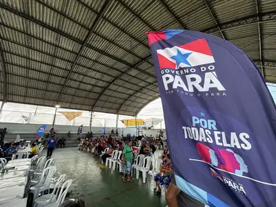 notícia: Moradores do Tapanã, em Belém, recebem serviços de saúde e cidadania em mais uma ação do programa Por Todas Elas 