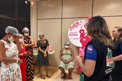notícia: HGT promove ação de autocuidado e homenagem para mães da UTI Neonatal 