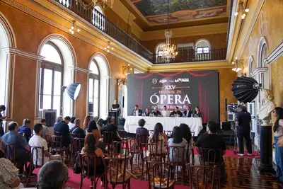 galeria: Lançamento Festival de Ópera do Theatro da Paz