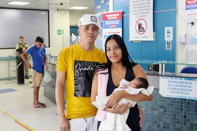 notícia: Alta hospitalar na Santa Casa é motivo de alegria às vésperas do dia das mães
