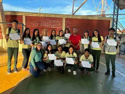 notícia: DRE Altamira fortalece protagonismo juvenil com posse de grêmios estudantis em escolas estaduais