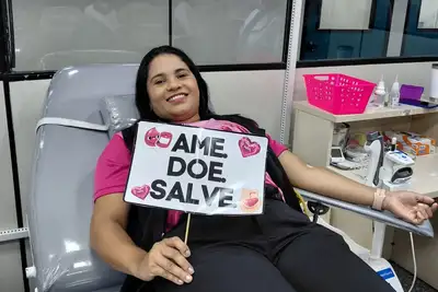 notícia: Campanha do Hemopa registra mais de 300 bolsas coletadas em Belém e Ananindeua
