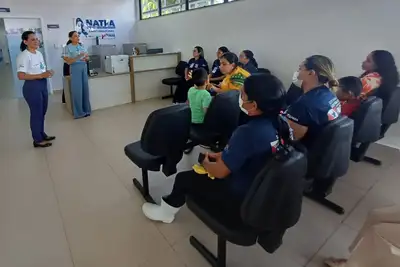 notícia: Natea Baixo Amazonas oferta acompanhamento multiprofissional a pacientes e familiares