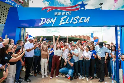 notícia: Governadora Hana Ghassan entrega a Dom Eliseu a 30ª Usina da Paz do Estado 