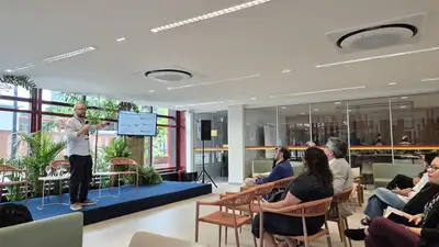 notícia: Fapespa debate os desafios do fomento à Bioeconomia Amazônica no evento Bioeconomy Amazon Summit