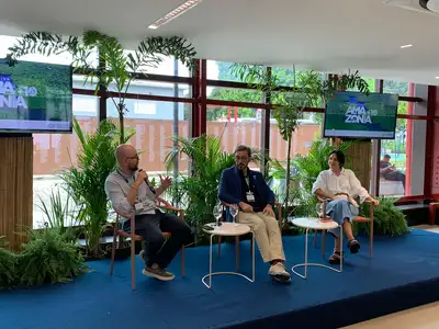 notícia: Fapespa debate os desafios do fomento à Bioeconomia Amazônica no evento Bioeconomy Amazon Summit