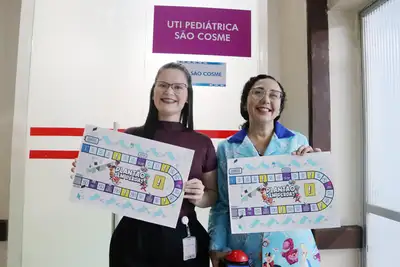 notícia: Santa Casa usa ferramenta lúdica para treinar equipe de enfermagem de UTI e aumentar a segurança do paciente