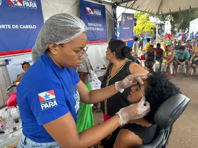 notícia: "Por Todas Elas" garante serviços de saúde, lazer e cidadania a moradores de Conceição do Araguaia