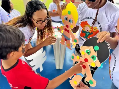 notícia: Segup leva ação de cidadania a mais de 500 pessoas na Usina da Paz do Bengui