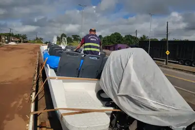 notícia: Sefa apreende embarcação nova em Cachoeira do Piriá