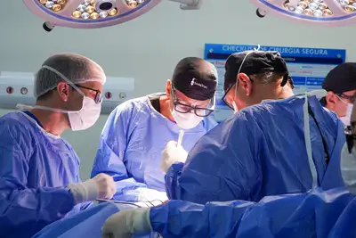 notícia: Santa Casa realiza mutirão de cirurgias para pacientes com fissuras e outras malformações craniofaciais