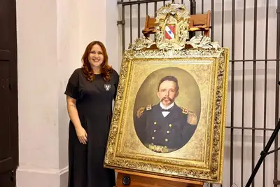 notícia: Museu do Estado apresenta quadro restaurado de Lauro Sodré