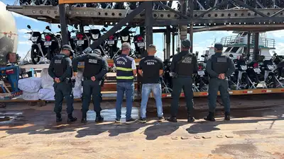 notícia: Fiscais da Sefa apreendem 80 motocicletas em Santarém