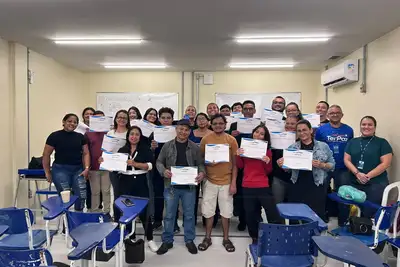 notícia: Semas forma 40 agentes ambientais nas Usinas da Paz da Cabanagem e Bengui, em Belém