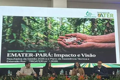notícia: Emater é destaque no desenvolvimento da Amazônia em seminário nacional de Agropecuária em Minas Gerais