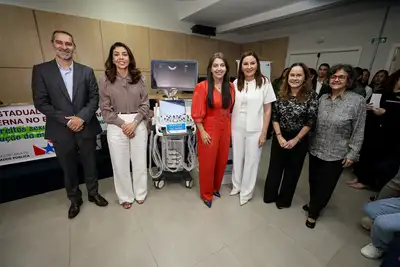 notícia: Governadora Hana Ghassan entrega ultrassons e amplia atenção a gestantes de municípios do interior do Estado 