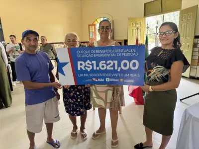 notícia: Governo do Estado entrega benefício eventual a 317 famílias em Capitão Poço