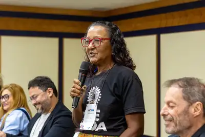 coordenadora da ONG Arte Pela Vida, Amélia Garcia