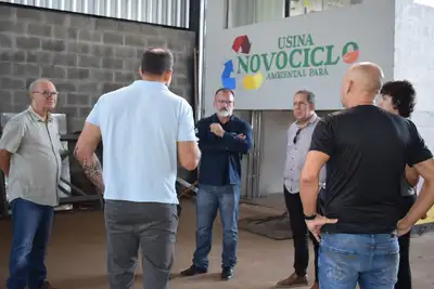 notícia: Codec visita operação de economia circular em Marabá e acompanha expansão de empresa