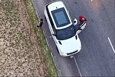 notícia: Drone do Detran identifica tentativa de burlar fiscalização da Lei Seca durante operação em Salinópolis