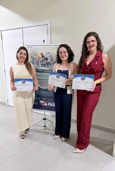 Representantes do Hospital Regional Público dos Caetés