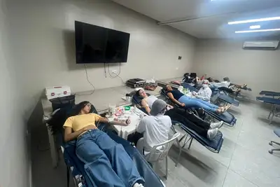 notícia: Hospital Ophir Loyola mobiliza doadores de sangue em Belém