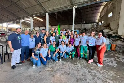 notícia: Semas entrega trituradora de galhos para fortalecer compostagem e economia circular em Belém 