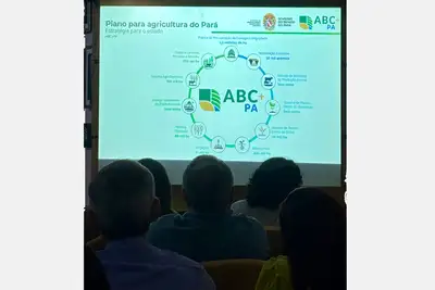 notícia: Encontro discute estratégias para fortalecer a agricultura de baixa emissão de carbono no estado