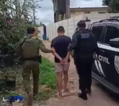 notícia: PC prende suspeitos de roubo e de participação em organização criminosa em Tomé-Açu 
