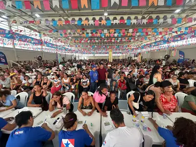 notícia: Estado garante ação de saúde e cidadania com serviços gratuitos na Usina da Paz de Bragança