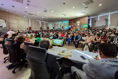 notícia: Agricultores familiares celebram investimentos de R$ 3,1 milhões para aquisição de alimentos e fortalecimento da segurança alimentar no Pará