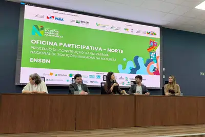 notícia: Semas participa de oficina regional para construção da Estratégia Nacional de Soluções Baseadas na Natureza