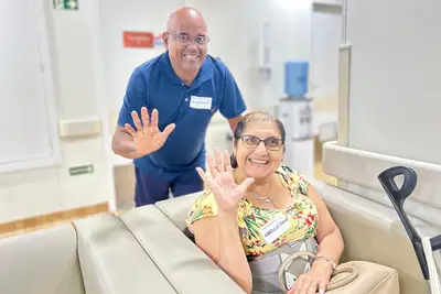 notícia: Pacientes do Hospital da Mulher do Pará arriscam palpite na Copa