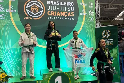 notícia: Com apoio da Seel, atletas paraenses conquistam medalhas no Jiu-Jitsu
