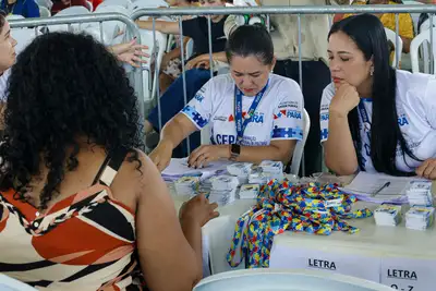 notícia: Duas mil carteiras para pessoas com TEA são entregues em edição especial do 'Por Todas Elas', em Belém