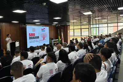notícia: Fundação Hemopa homenageia doadores de componentes específicos em Encontro da Gratidão
