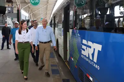 notícia: Terminal do BRT Metropolitano em Ananindeua acolhe 40 mil passageiros por dia