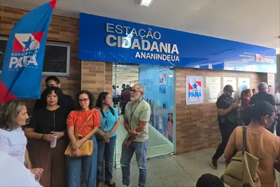 notícia: Iasep amplia acesso à biometria com atendimento na nova Estação Cidadania Ananindeua