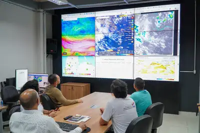 notícia: Governo do Pará integra salas de monitoramento ambiental e de desastres para intensificar a proteção à floresta