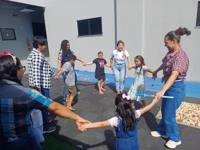 notícia: Em Santarém, Natea Baixo Amazonas promove “Arraial Sensorial” para pacientes e familiares