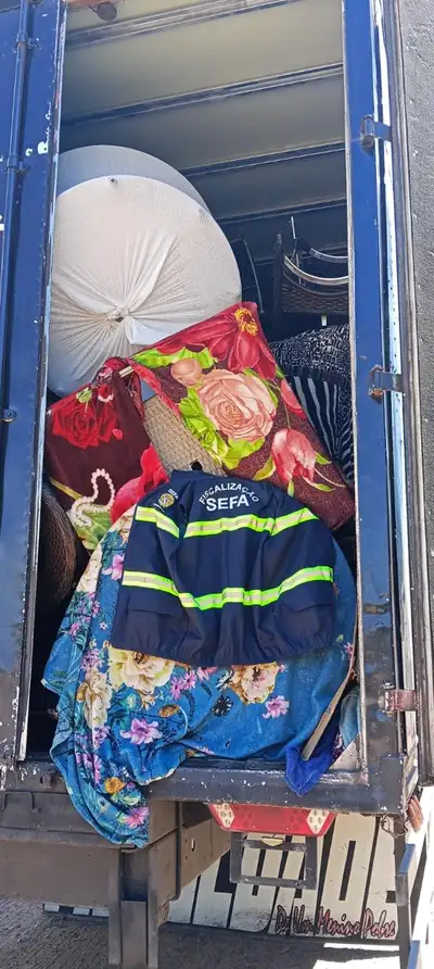 notícia: Secretaria e Estado da Fazenda (Sefa) apreende móveis diversos em Marabá