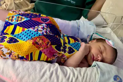 notícia: Ação de humanização marca encerramento do mês de junho no Hospital Materno Infantil de Barcarena
