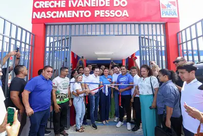 notícia: Santa Izabel do Pará ganha 35ª creche do programa 'Creches Por Todo o Pará'