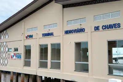 notícia: Novo Terminal Hidroviário de Chaves reforça malha hidroviária do Marajó