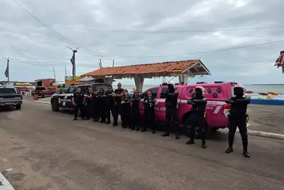 notícia: Salinópolis conta com mais de 400 agentes de segurança no veraneio