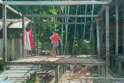 notícia: Base Fluvial Antônio Lemos prende suspeito de violência doméstica em comunidade ribeirinha de Breves