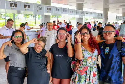 notícia: Programa “Por Todas Elas” garante novos óculos a famílias atípicas em Belém